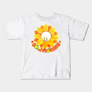 good morning sun flowers boys Kids T-Shirt